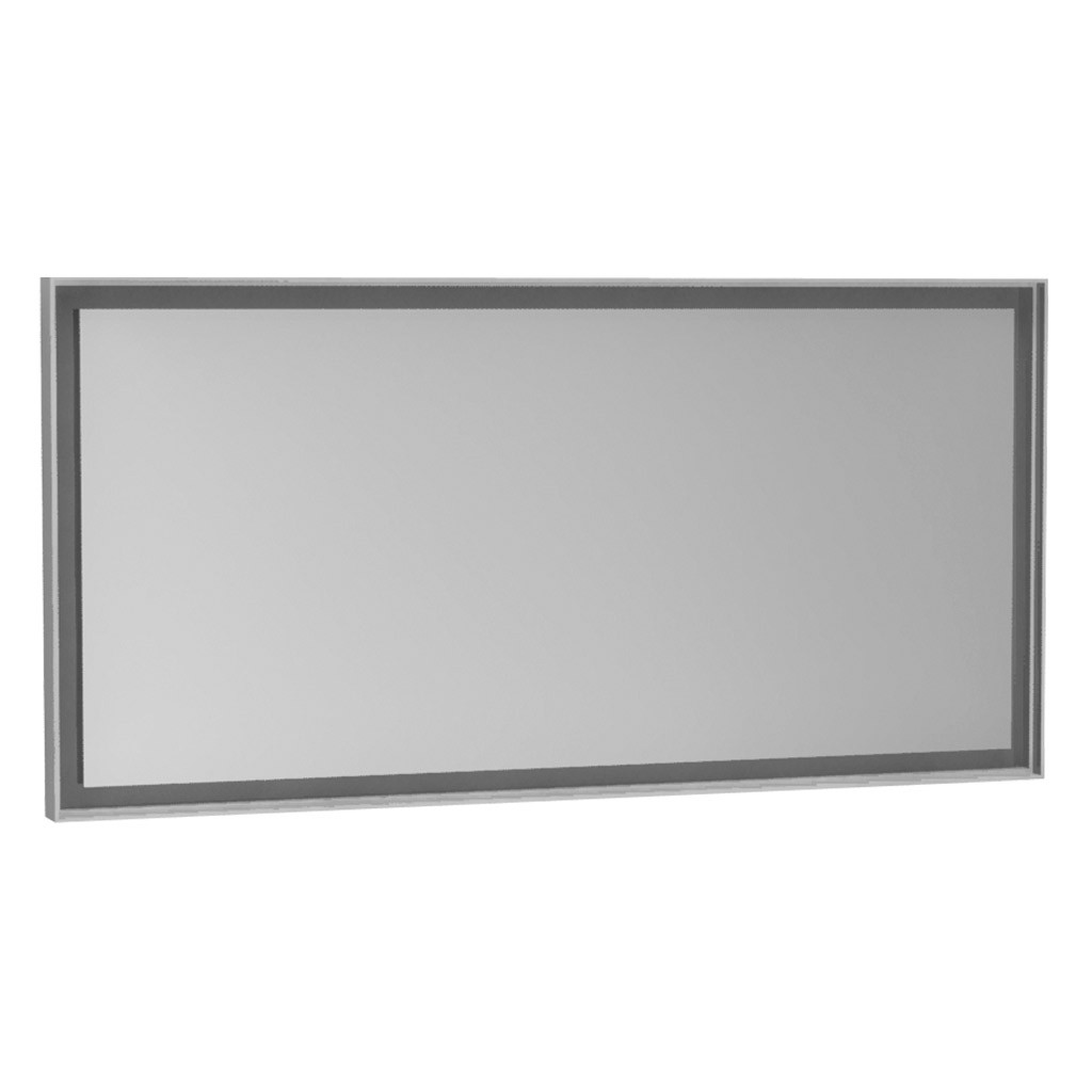 Kitoï - Miroir sur cadre en solid surface avec éclairage LED - KITOMI140