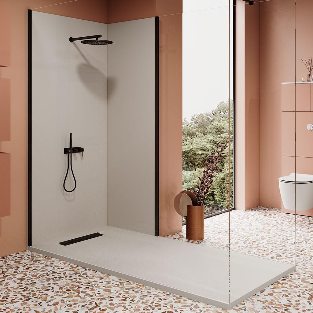 Oka - Receveur de douche OKA portrait largeur 80cm - ZBOKP080  Oka - Receveur de douche OKA portrait largeur 80cm - ZBOKP080