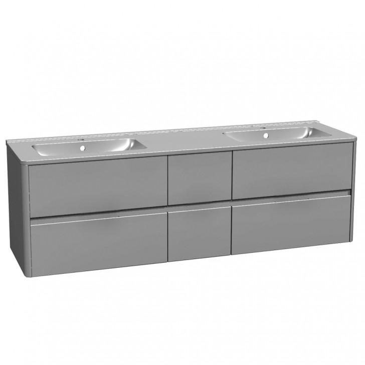 Dolce - Meuble double vasque 6 tiroirs - DOLC700