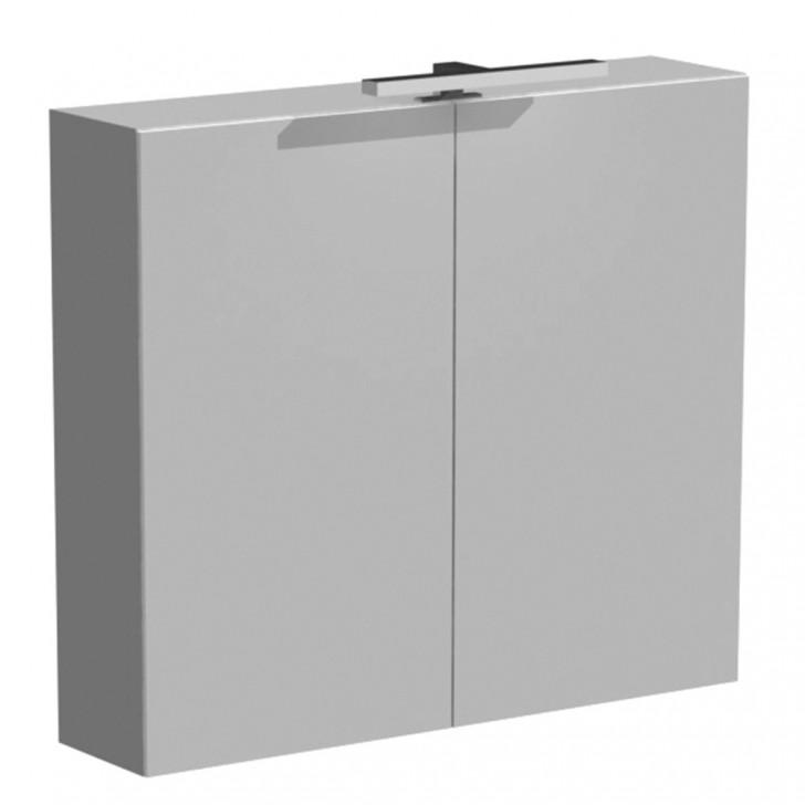 Ketty - Armoire de toilette 2 portes miroir double face - KETTAT100
