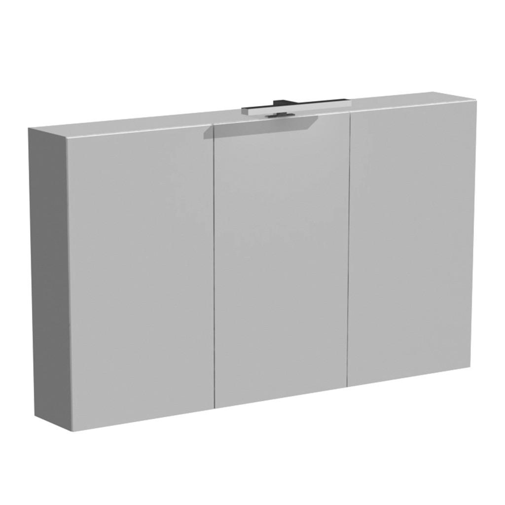  Ketty - Armoire de toilette 3 portes miroir double face - KETTAT120