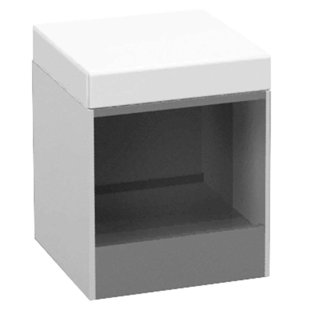 Kitoï - Tabouret solid surface avec coussin et rangement - KITOTAB  Kitoï - Tabouret solid surface avec coussin et rangement - KITOTAB