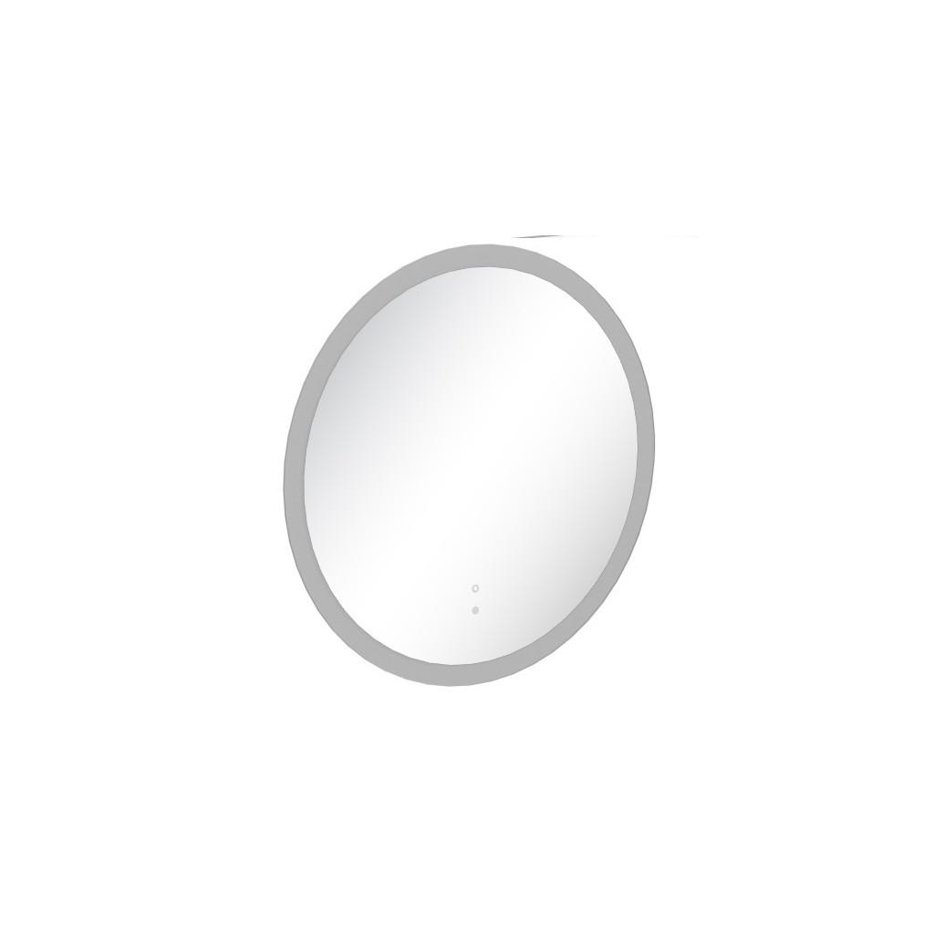  Miroirs - Miroir anti buée rond avec éclairage LED et interrupteur sensitif - MIRONDEP75