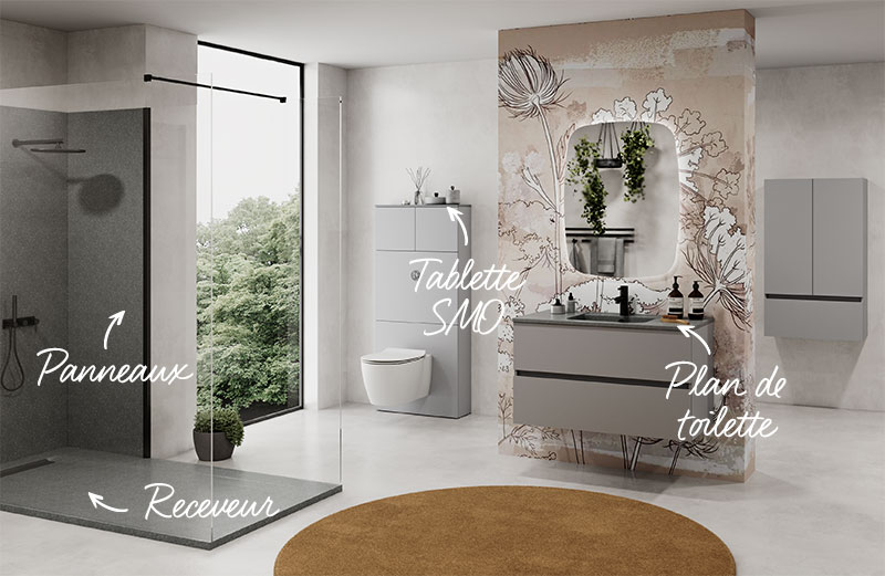 Le SMO™&nbsp;: pour harmoniser toute une salle de bains 
